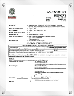 certificate about 