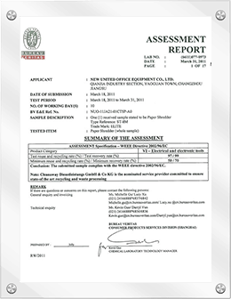 certificate about 